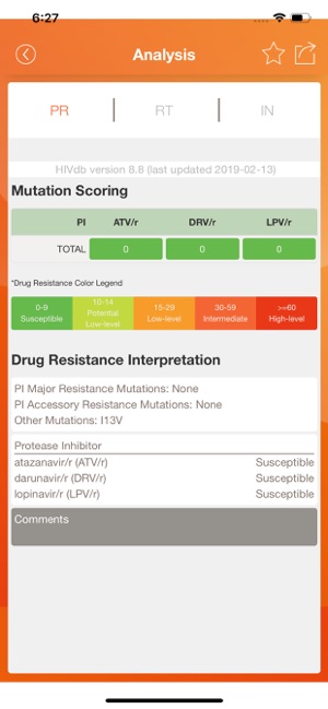 HIV Drug Resistance Database(圖4)-速報App