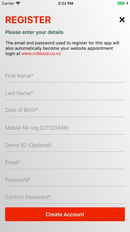 NZ Blood Service Donor App screenshot-4