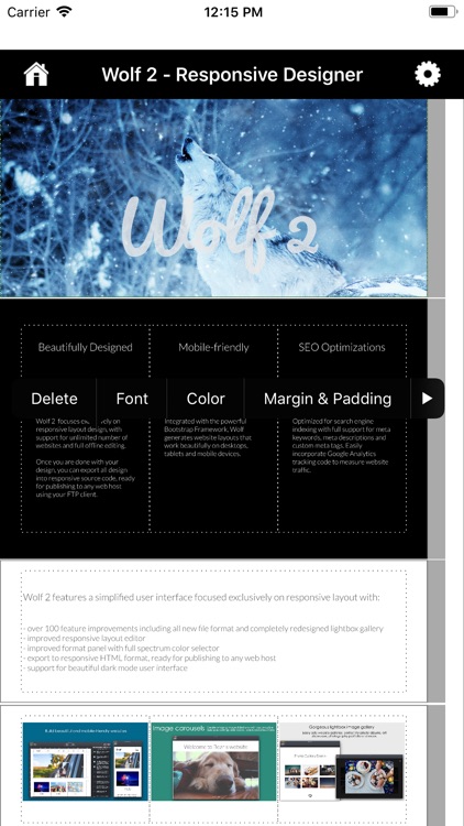 Wolf 2 - Responsive Designer