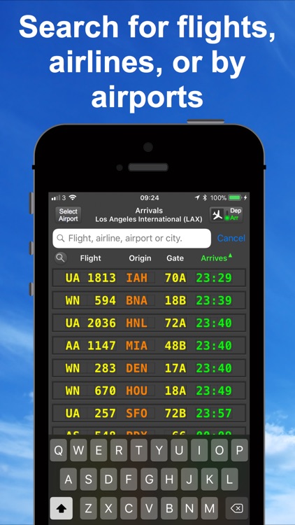 mi Flight Board Airport status screenshot-4
