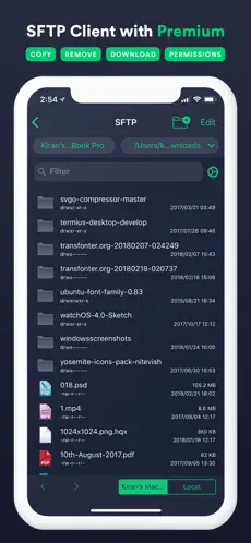 Screenshot 5 Termius - SSH client iphone