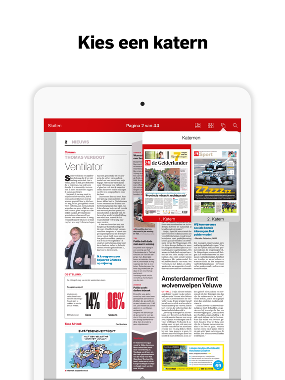 DG - Digitale Krant iPad app afbeelding 5