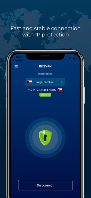 RusVPN – fast and secure VPN