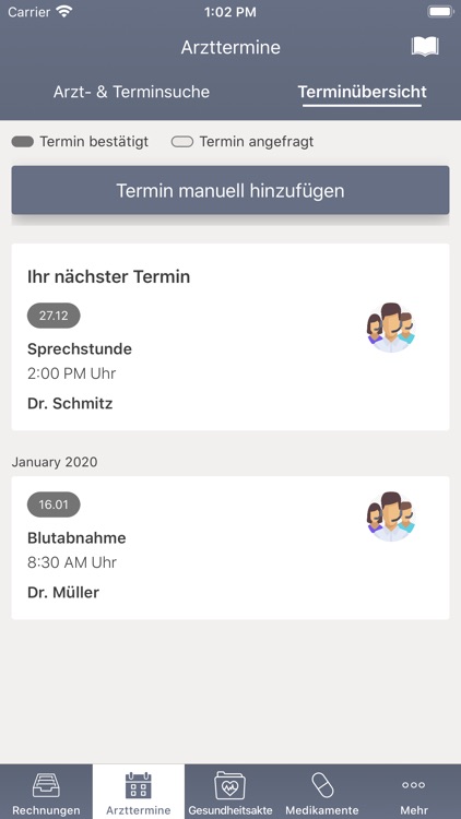 Meine Gesundheit der DBV screenshot-3