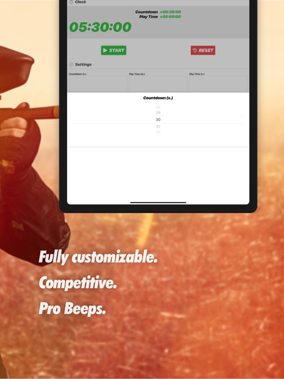 Screenshot #5 pour Ultimate Paintball Game Clock