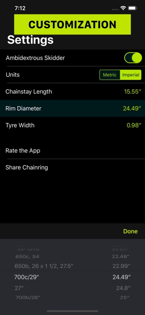 Chainring: Bicycle Gear Calc(圖4)-速報App