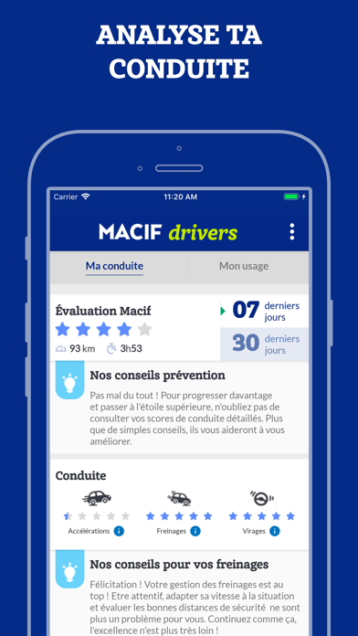 MACIF drivers screenshot 2