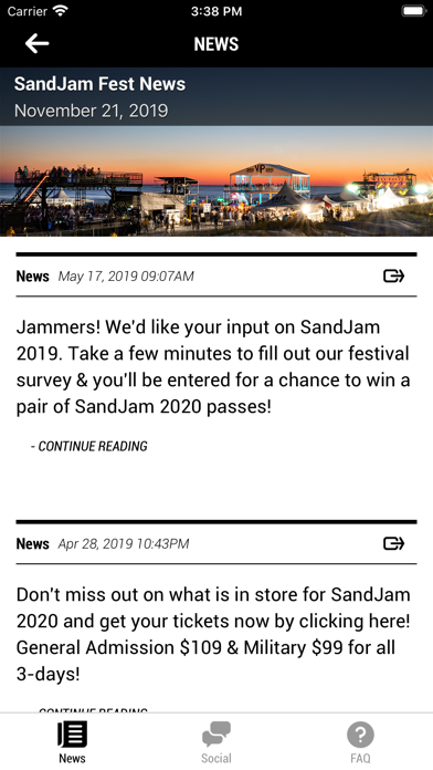 How to cancel & delete SandJam Fest from iphone & ipad 4