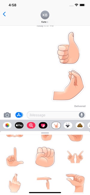 Hand Gestures Sticker Pack(圖2)-速報App