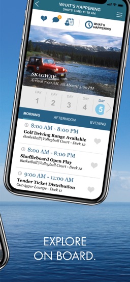 Cruise Norwegian app screenshot