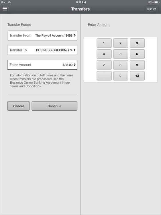 Cathay Bank Business for iPad screenshot-3