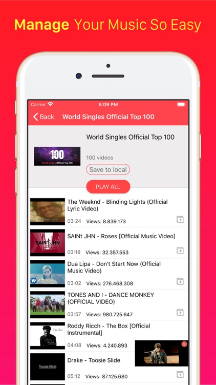 Music - MusicTube App screenshot-3