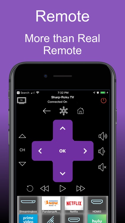 Roku TV Remote Control : Smart