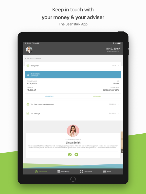 Screenshot #4 pour Beanstalk Online Investments