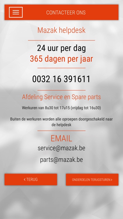 Mazak Benelux Service screenshot-3