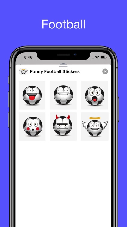 Funny Football Stickers