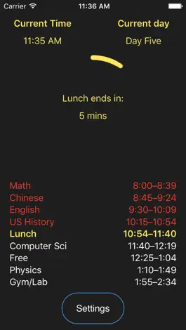 Game screenshot MHS Schedule apk