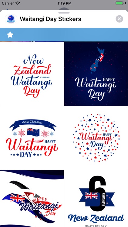 Waitangi Day Stickers