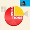 Fractions is an interactive app for kids to learn about halves, thirds, fourths and equals