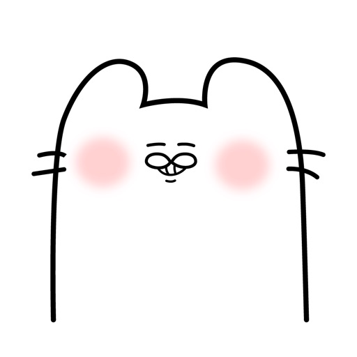 Smiling Cat Animated Stickers