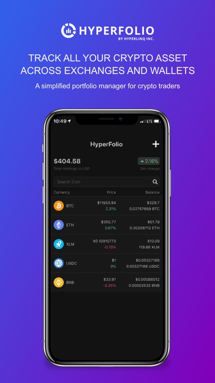 HyperFolio - Crypto Portfolio