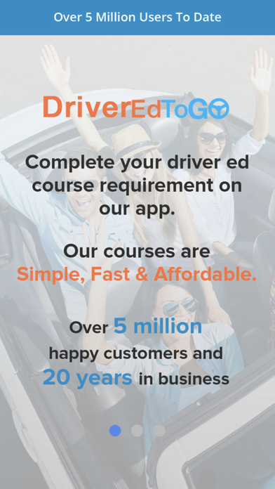How to cancel & delete DriverEdToGo Driver Education from iphone & ipad 1