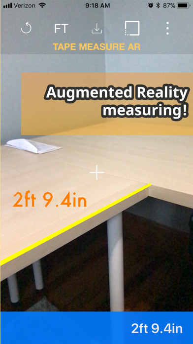 Tape Measure AR : Ruler App screenshot 4