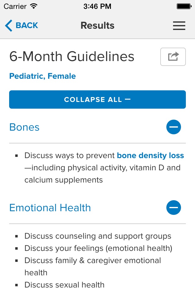 Transplant (HCT) Guidelines screenshot 4