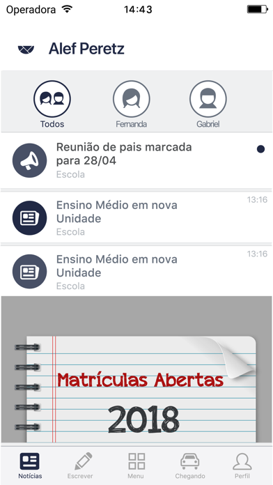 How to cancel & delete Escola Alef Peretz from iphone & ipad 3