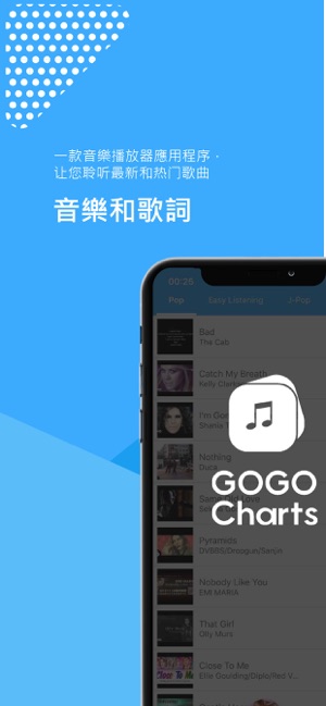 GoGoCharts 音樂影片播放器