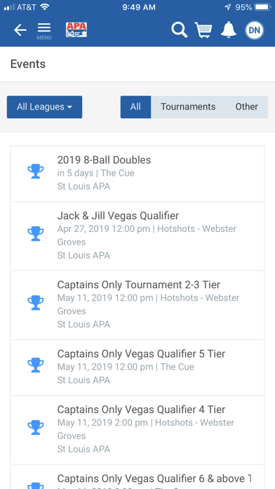 How to cancel & delete APA Pool League from iphone & ipad 4