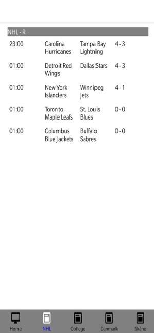 Hockey Schedule EU(圖1)-速報App