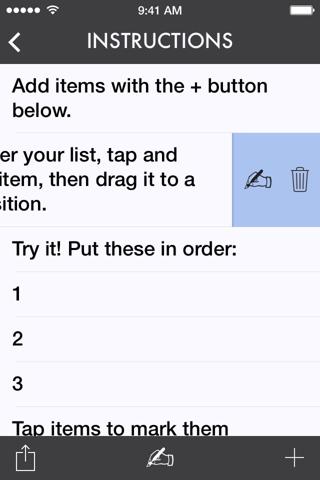Ita — A List-Making App screenshot 2