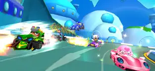 Screenshot 2 Masked Heroes: Kart Racing 3D iphone