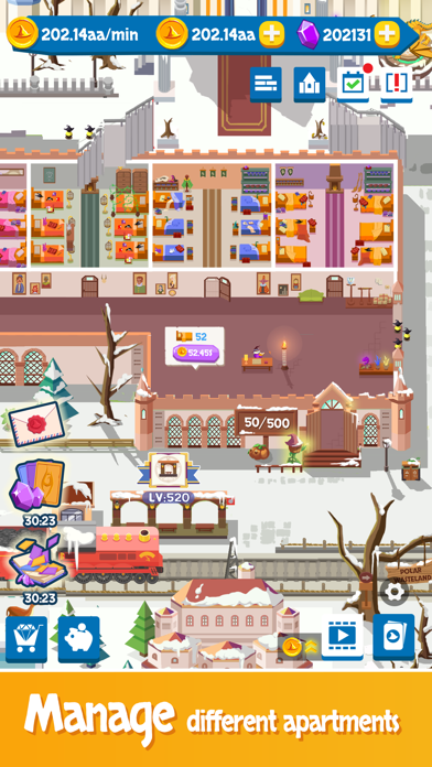 Idle Wizard School - Idle Game screenshot 2