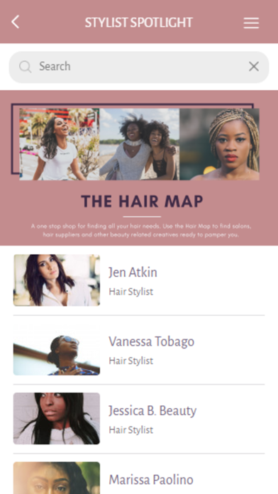 THE HAIR MAP screenshot 2