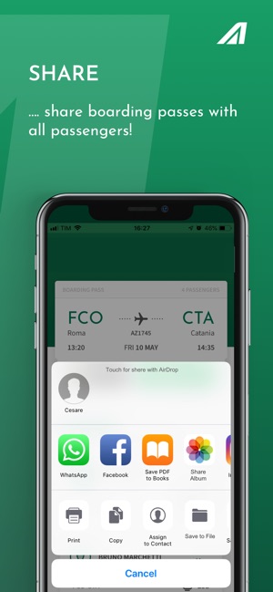boarding pass alitalia scaricare