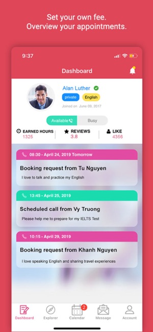 FLAT TUTOR teach by video call