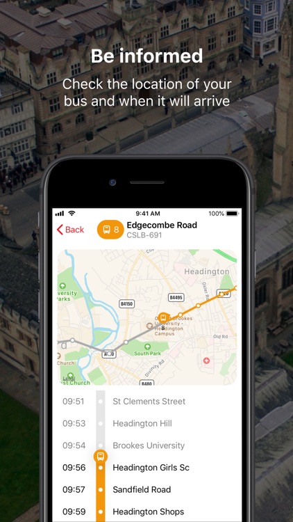 Oxford Bus App