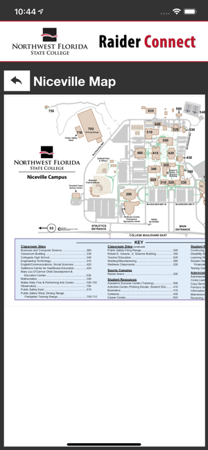 Nwfsc Niceville Campus Map Raider Connect on the App Store