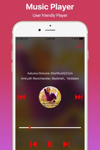 Stop and Timer Music Player - náhled