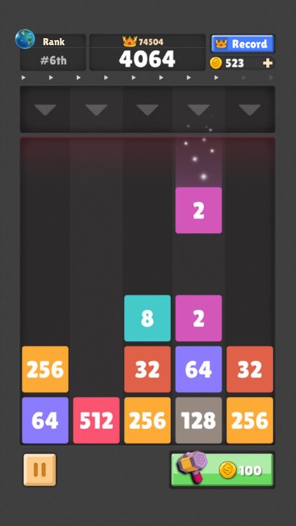 Drop The Number : Merge Puzzle screenshot-3