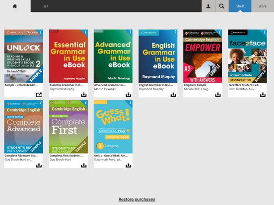 The Cambridge Bookshelf App Price Drops