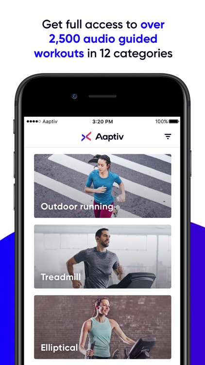 Aaptiv: #1 Audio Fitness App screenshot-0