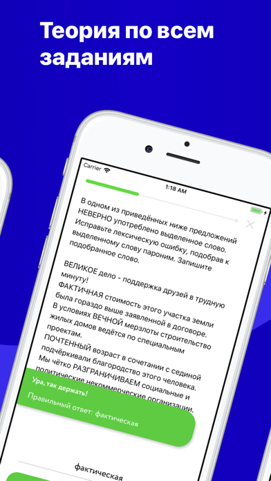 ЕГЭ - Русский язык screenshot 3