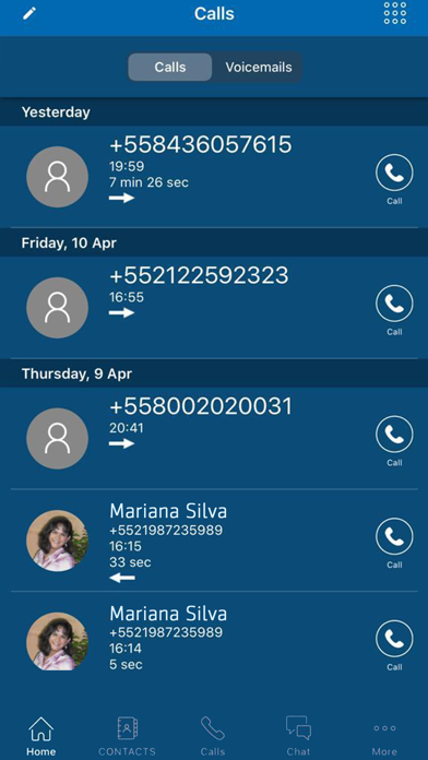 Callphone Pro screenshot 2