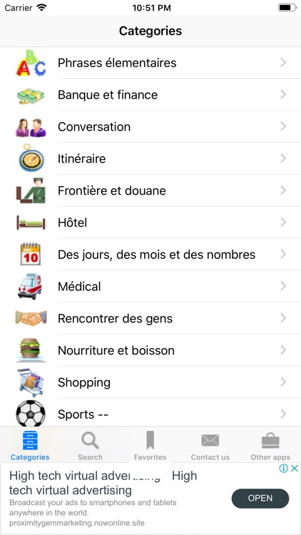 French to English Phrasebook
