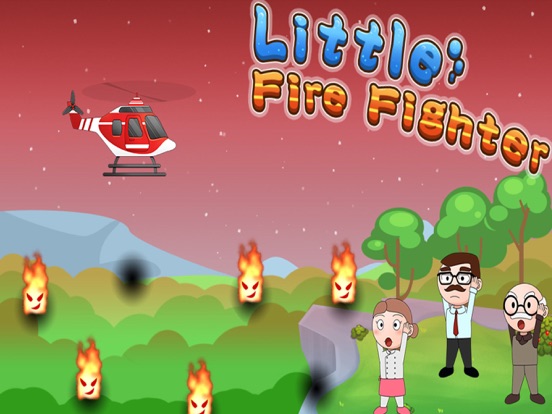 Little Firefighter rescue game screenshot 2