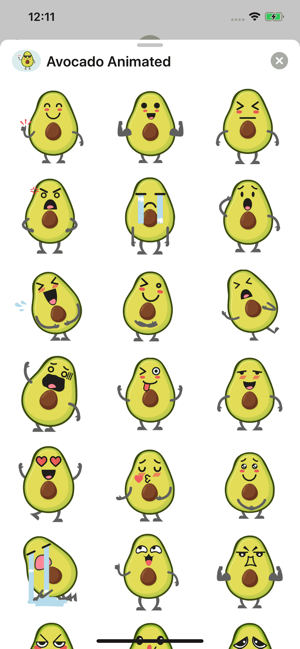 Avocado: Animated Stickers(圖3)-速報App