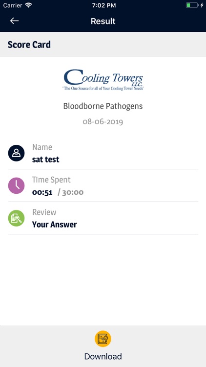 Cooling Towers LLC Target Zero screenshot-5